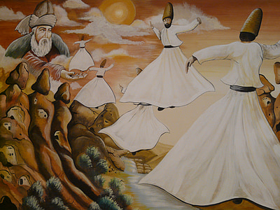 dancing dervish painting thumbnail