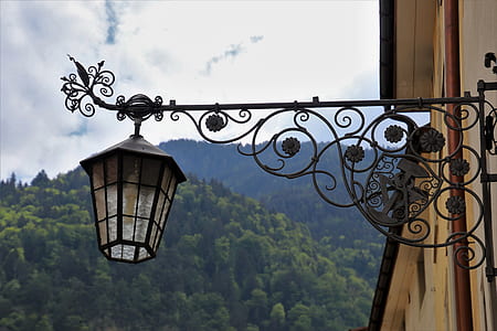 black metal hanging lantern thumbnail