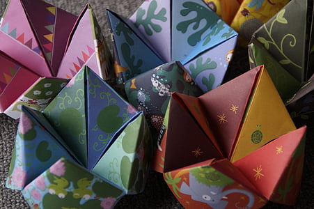assorted-color paper toys thumbnail