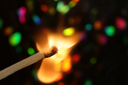 selective focus photo of lighted match thumbnail