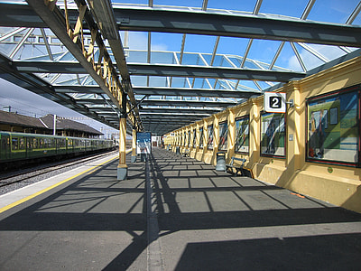 Bray Daly railway station in Ireland thumbnail
