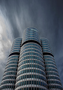 low angle architecture photography of high-rise buildings thumbnail