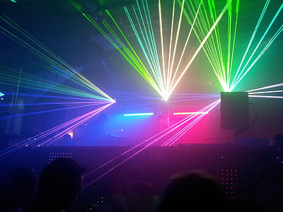 disco lights on stage thumbnail
