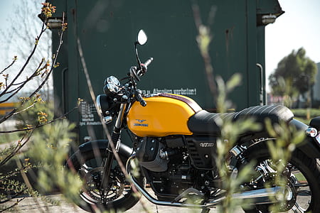 yellow and black motorcycle thumbnail