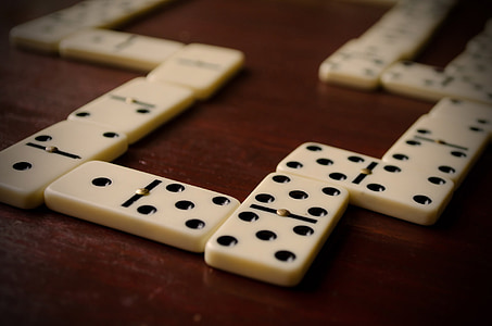 dominos on table thumbnail
