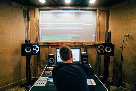 Sound engineer at work thumbnail