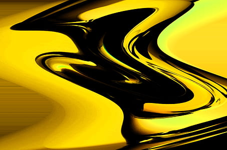 black and yellow abstract painting thumbnail