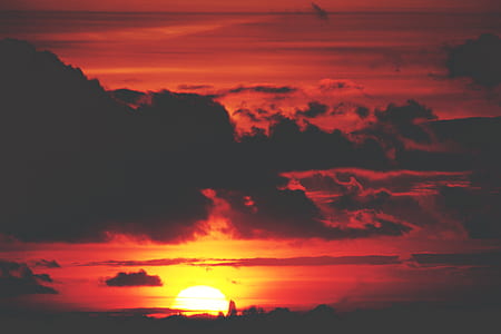 dawn, nature, sky, sunset thumbnail