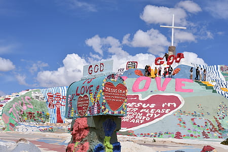 multi-colored concrete ramp during daytime thumbnail