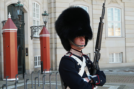 Royal Guard holding rifle thumbnail