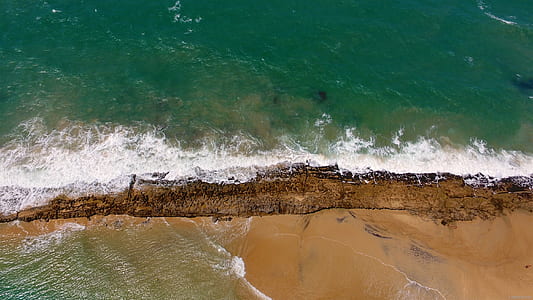 aerial view of ocean thumbnail