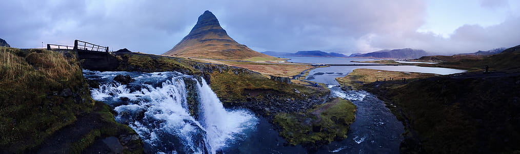 Mountain over Waterfalls Photo thumbnail