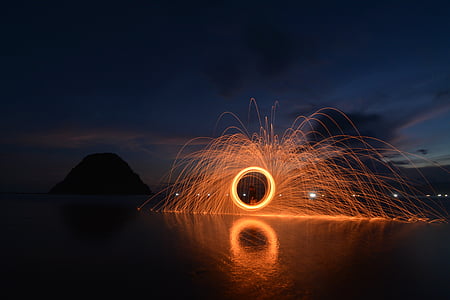 timelapse photo of fireworks thumbnail