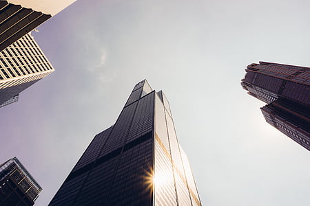 worms eye view of city building thumbnail
