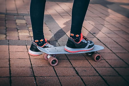 person riding white skateboard thumbnail