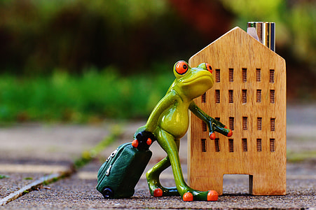 green ceramic frog figurine thumbnail
