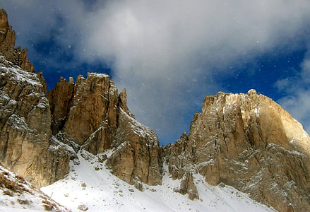 landscape photography of snowy cliff thumbnail
