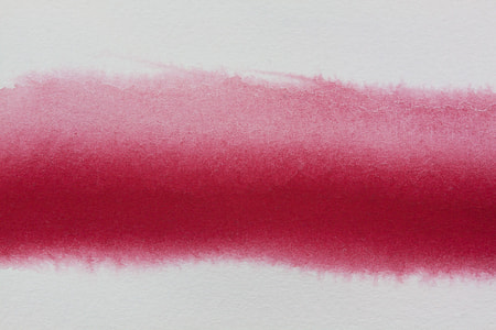 red and white abstract painting thumbnail