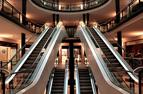 escalator in building thumbnail