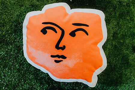 Poland shaped pillows with faces thumbnail