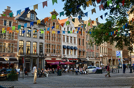 man standing in street thumbnail