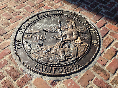 The Great Seal of the State of California emblem at daytime thumbnail