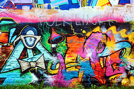 multicolored wall art thumbnail