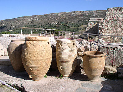 brown ceramic vases thumbnail