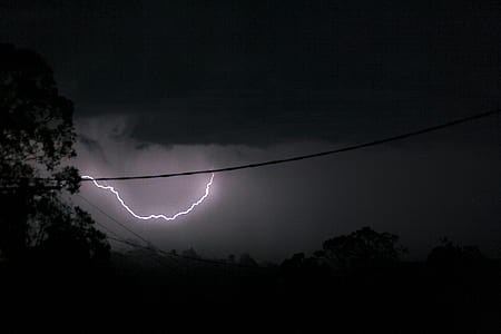 lightning root during nighttime thumbnail