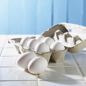 white eggs with gray tray thumbnail