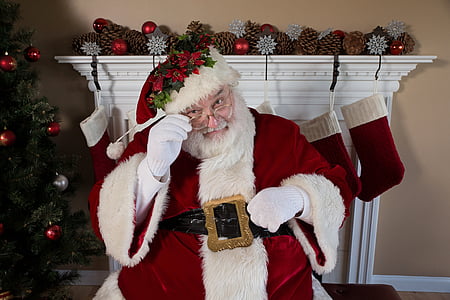man wearing Santa Claus costume thumbnail