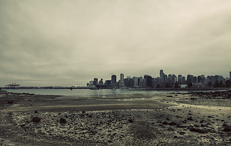sea, city, landscape, sky thumbnail