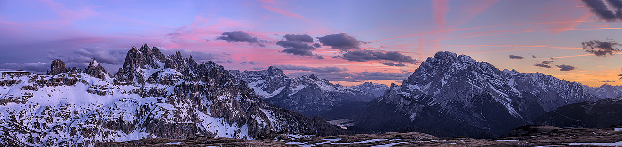 snow covered mountain under blue cloudy sky thumbnail