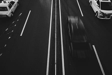 car passing through road thumbnail