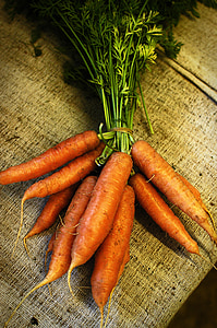 carrots on brown mat thumbnail