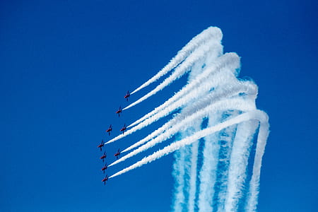 selective photo of air show thumbnail