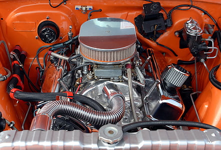 gray and orange engine bay thumbnail