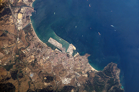 Algeciras satellite image, Spain thumbnail
