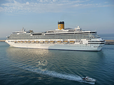 white cruise ship on body of water thumbnail