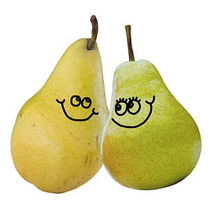 yellow and green pear fruits thumbnail