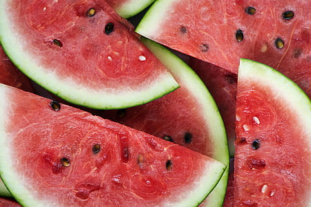 close view of watermelon slices thumbnail
