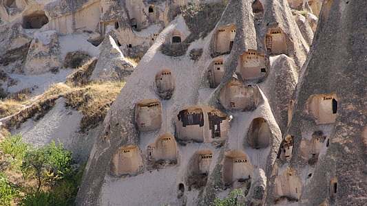 houses on cliff during daytime thumbnail