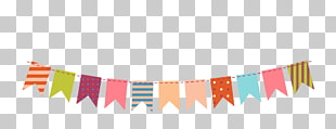 Paper Bunting Party , Color decorative hanging flag s, multicolored buntings illustration PNG clipart
