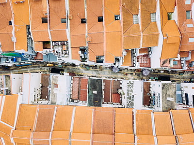 aerial photo of village thumbnail