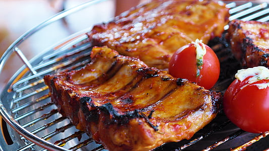 grilled beef brisket on grill thumbnail