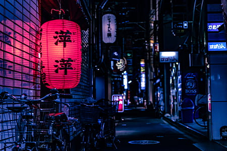 red and black paper lantern thumbnail