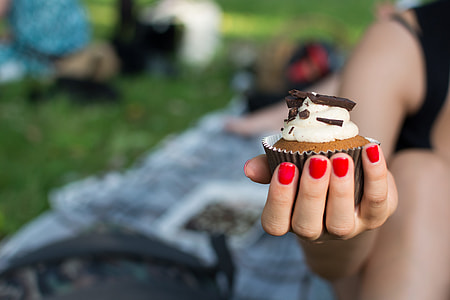 Cupcake in a hand thumbnail