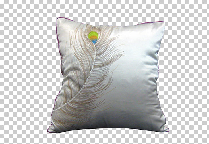 Feather Peafowl Pillow Euclidean Peacock Feather Pillow Png