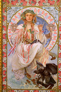 woman wearing dress painting thumbnail