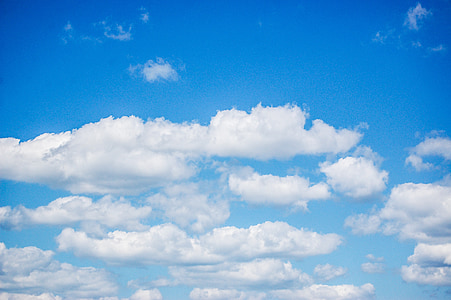white clouds and blue sky thumbnail
